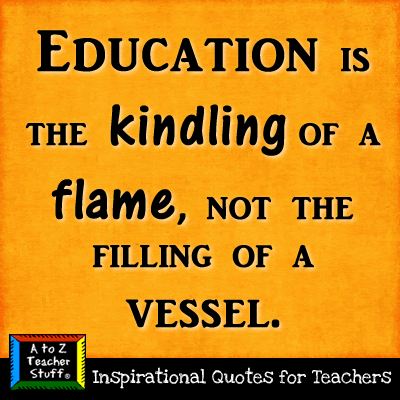 Motivational Quotes Education on Inspirational Quotes For Teachers