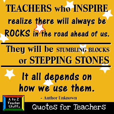 Education Quotes Inspirational on Inspirational Quotes For Teachers